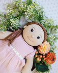 The Clementine collective knitted doll Clara