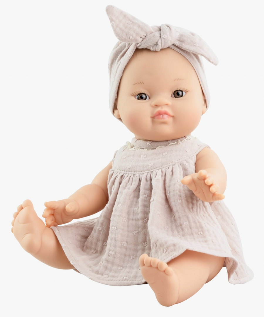 Paola Reina, Gordi Doll - Lily with Linen Dress